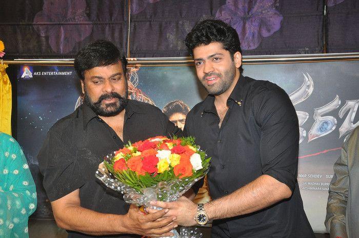 Megastar Chiranjeevi Launched Sharabha Movie First Look Posters