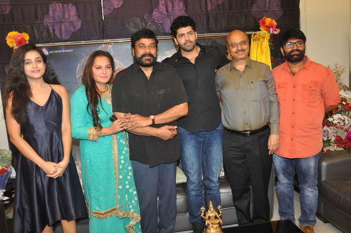 Megastar Chiranjeevi Launched Sharabha Movie First Look Posters