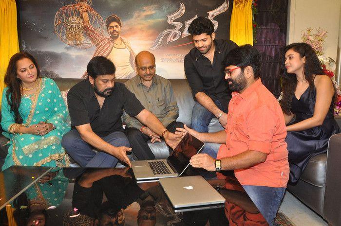Megastar Chiranjeevi Launched Sharabha Movie First Look Posters