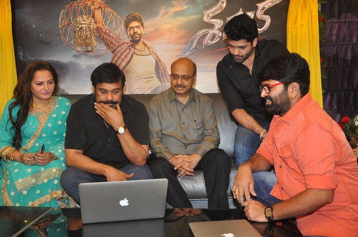 Megastar Chiranjeevi Launched Sharabha Movie First Look Posters