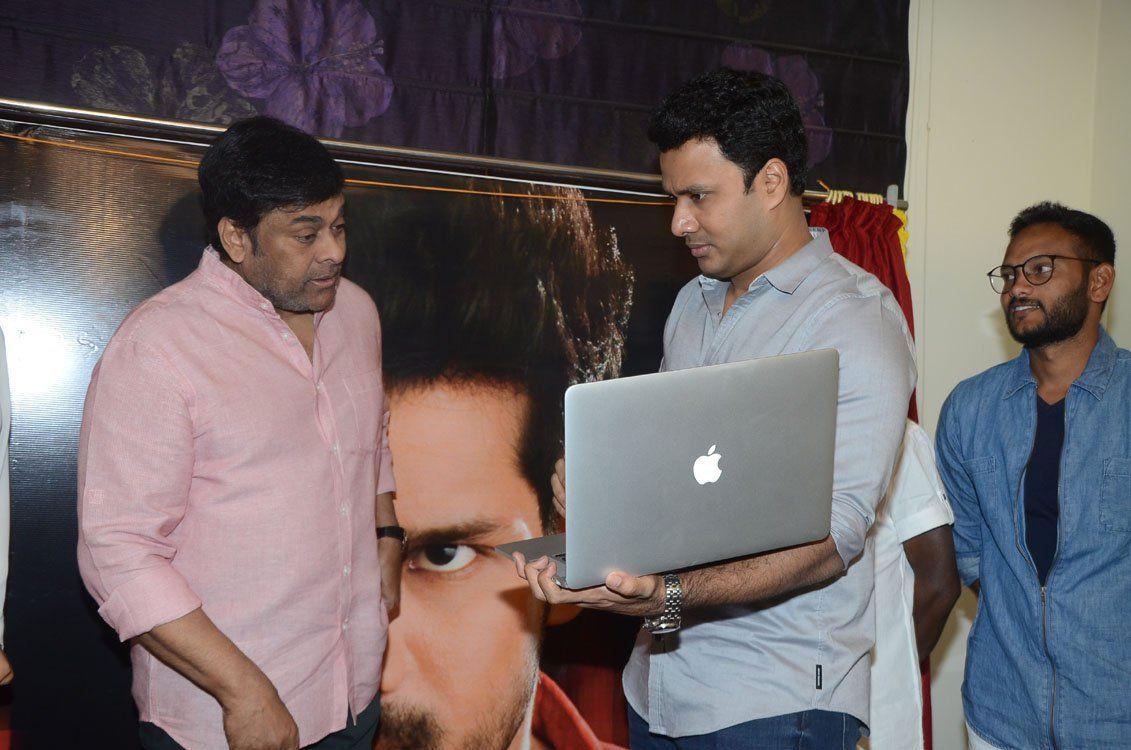 Megastar Chiranjeevi at Juvva 1st Look Launch Photos