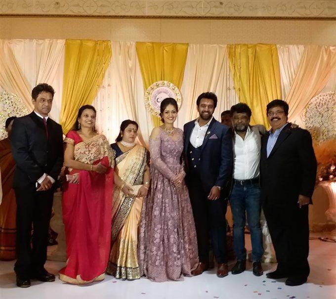 Meghana Raj & Chiranjeevi Sarja Engagement Photos