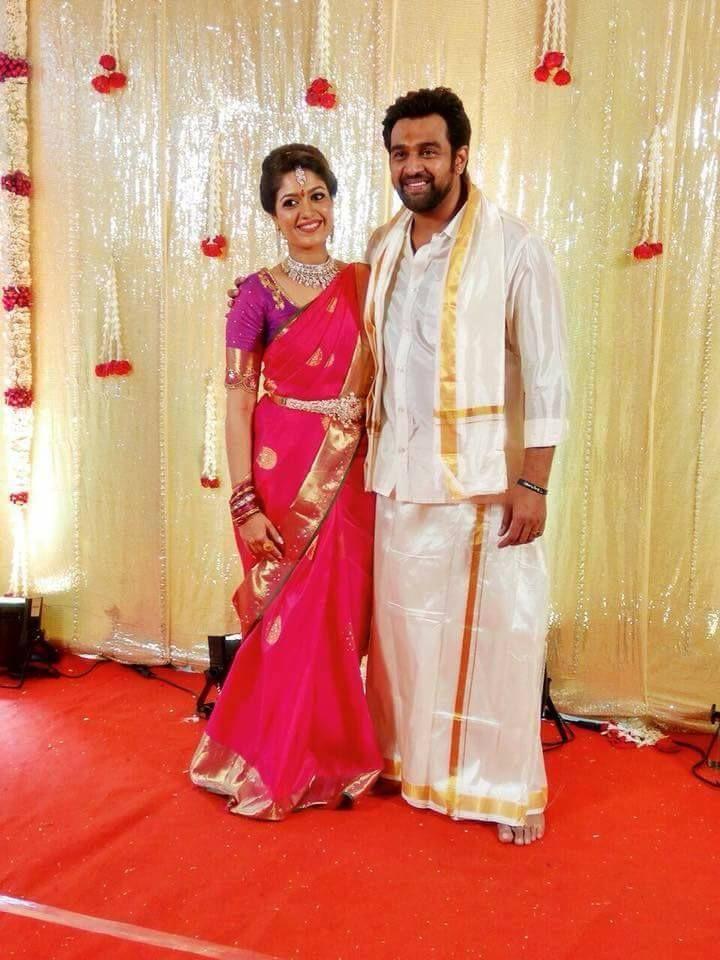 Meghana Raj & Chiranjeevi Sarja Engagement Photos