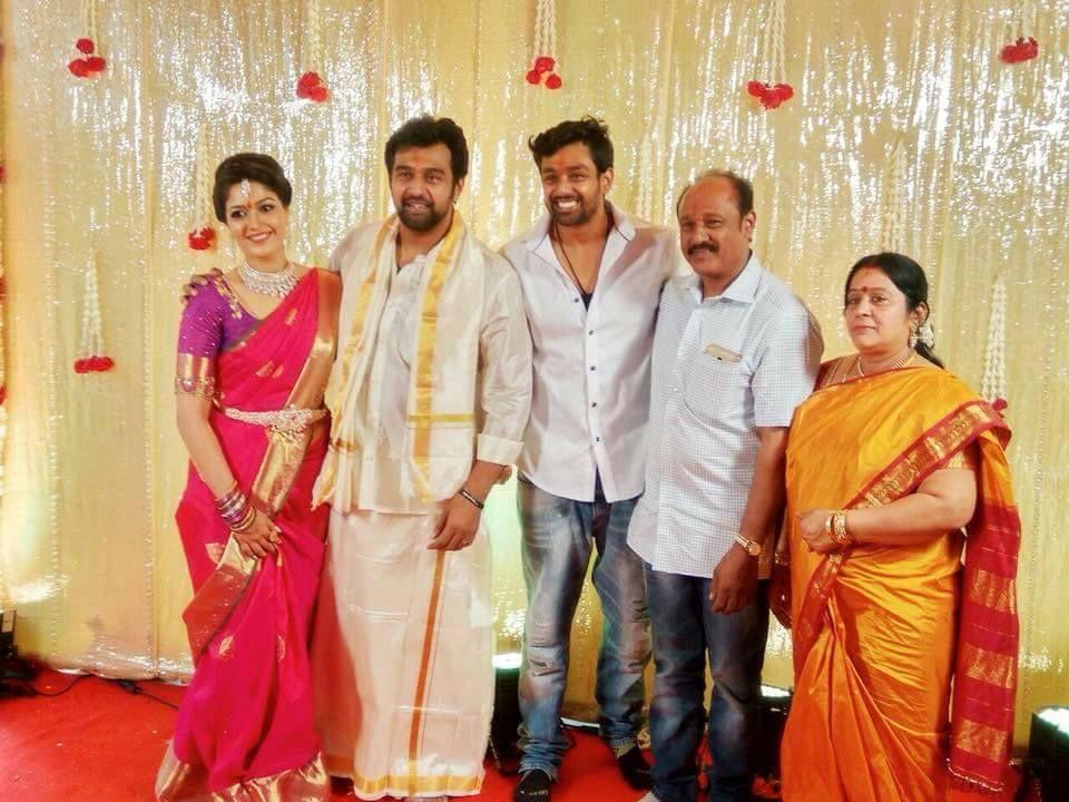 Meghana Raj & Chiranjeevi Sarja Engagement Photos