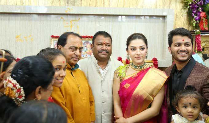 Mehrene Pirzada Launched Anand Shopping Mall at Nirmal