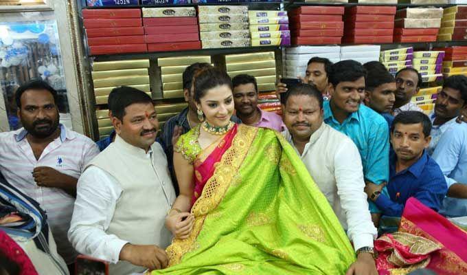 Mehrene Pirzada Launched Anand Shopping Mall at Nirmal
