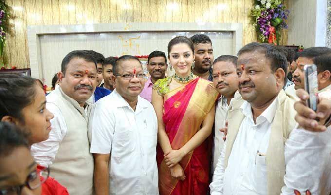 Mehrene Pirzada Launched Anand Shopping Mall at Nirmal