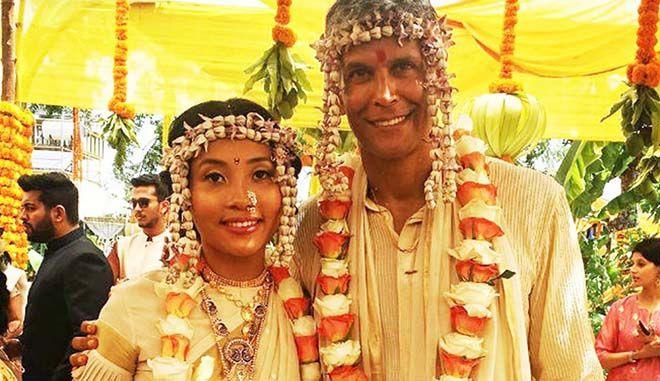 Milind Soman & Ankita Konwar’s Beautiful Wedding Photos