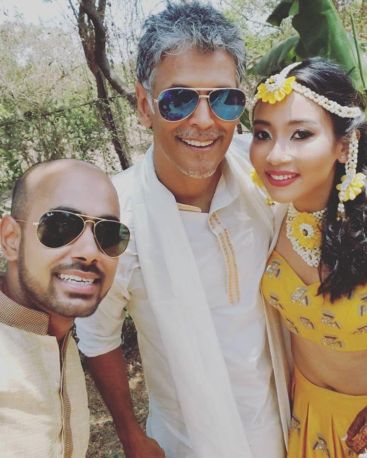 Milind Soman & Ankita Konwar’s Beautiful Wedding Photos