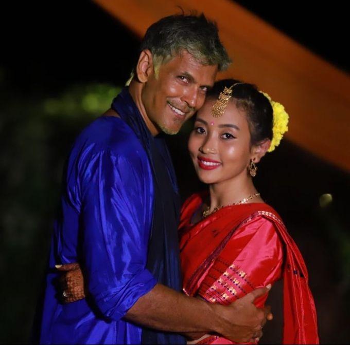 Milind Soman & Ankita Konwar’s Beautiful Wedding Photos