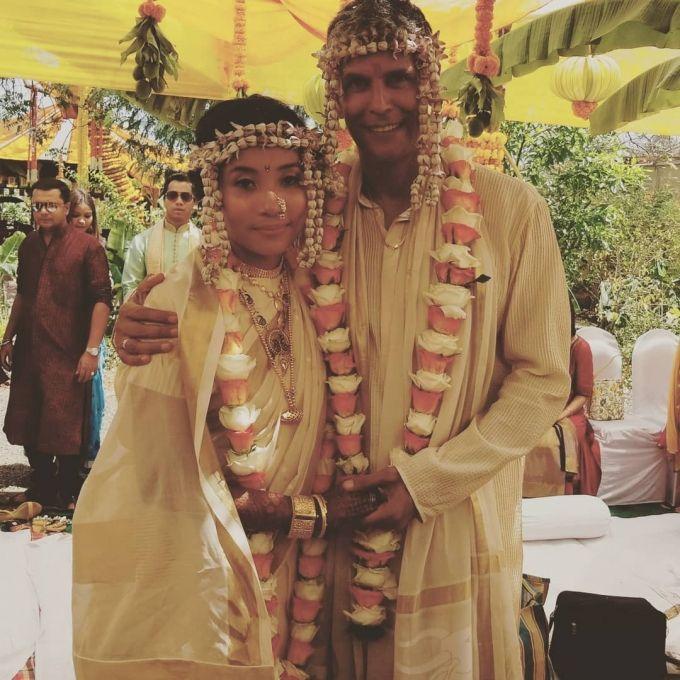Milind Soman & Ankita Konwar’s Beautiful Wedding Photos