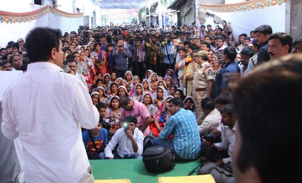 Minister KTR Lay Foundation Stone for Double Bedroom Photos