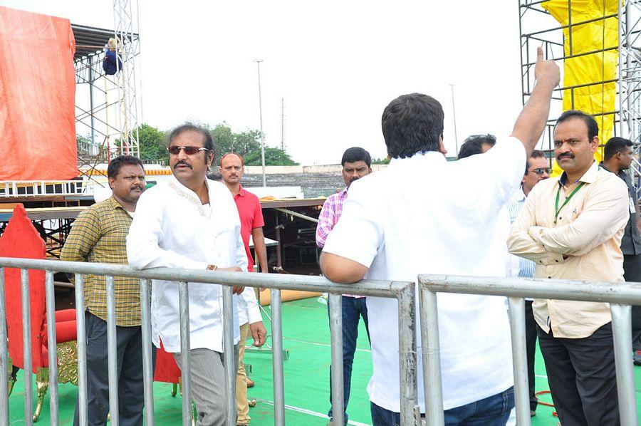 Mohanbabu Visits MB 40 Stadiyam Photos