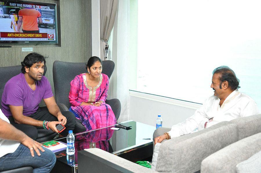 Mohanbabu Visits MB 40 Stadiyam Photos