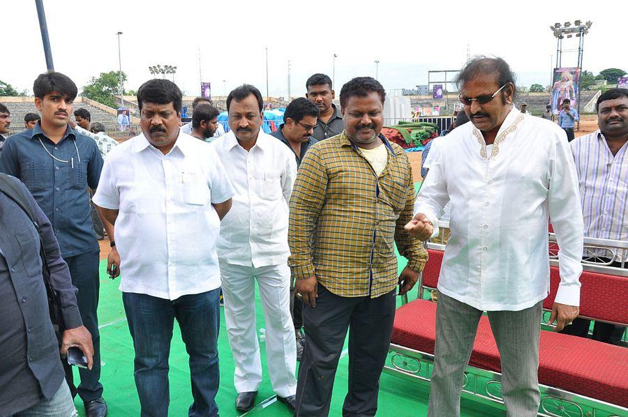 Mohanbabu Visits MB 40 Stadiyam Photos