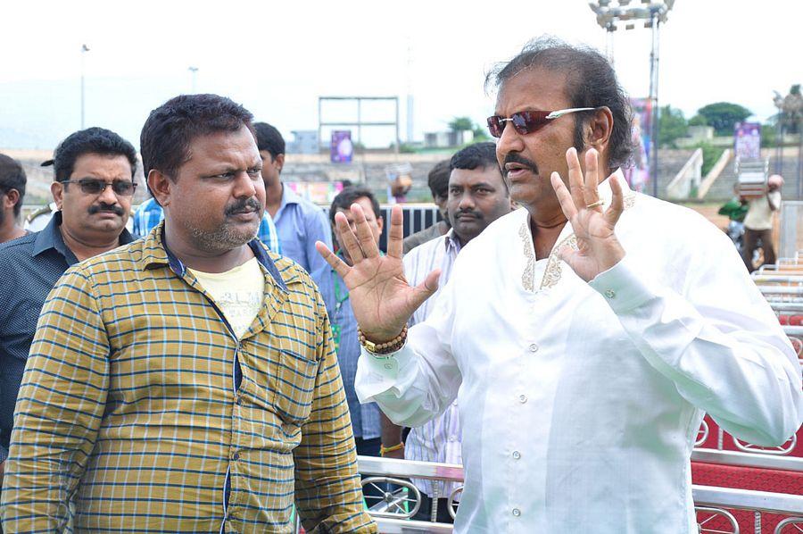 Mohanbabu Visits MB 40 Stadiyam Photos