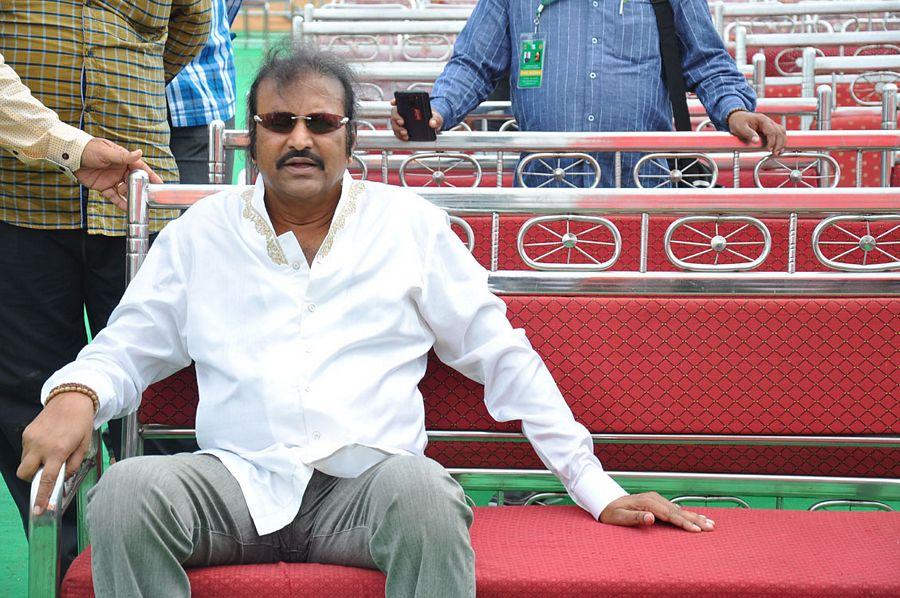 Mohanbabu Visits MB 40 Stadiyam Photos