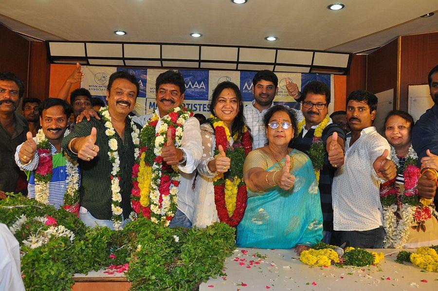 Movie Artists Association Elections Results Photos