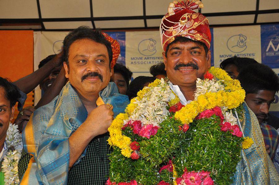 Movie Artists Association Elections Results Photos