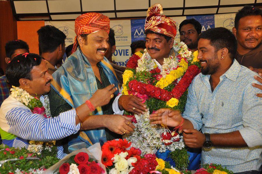 Movie Artists Association Elections Results Photos