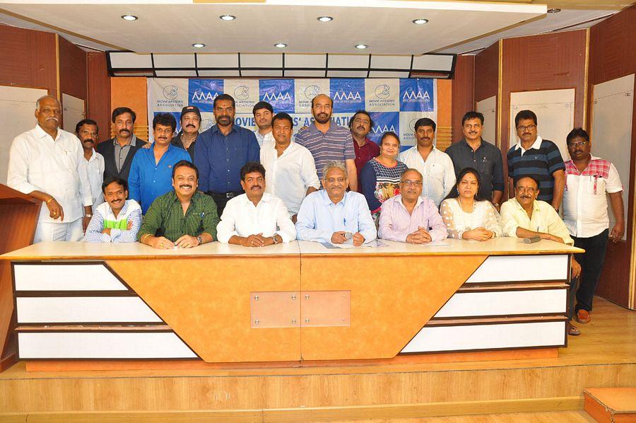 Movie Artists Association Elections Results Photos
