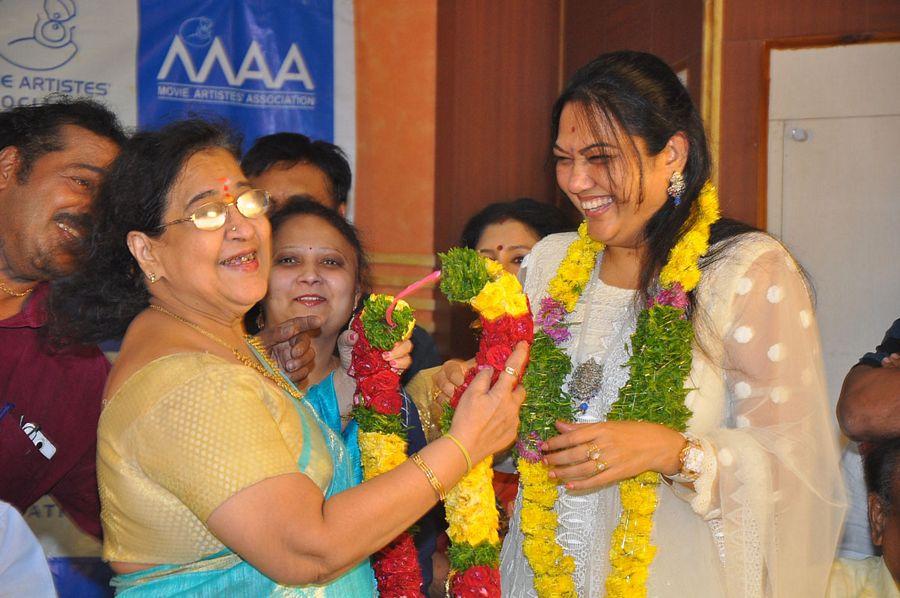 Movie Artists Association Elections Results Photos
