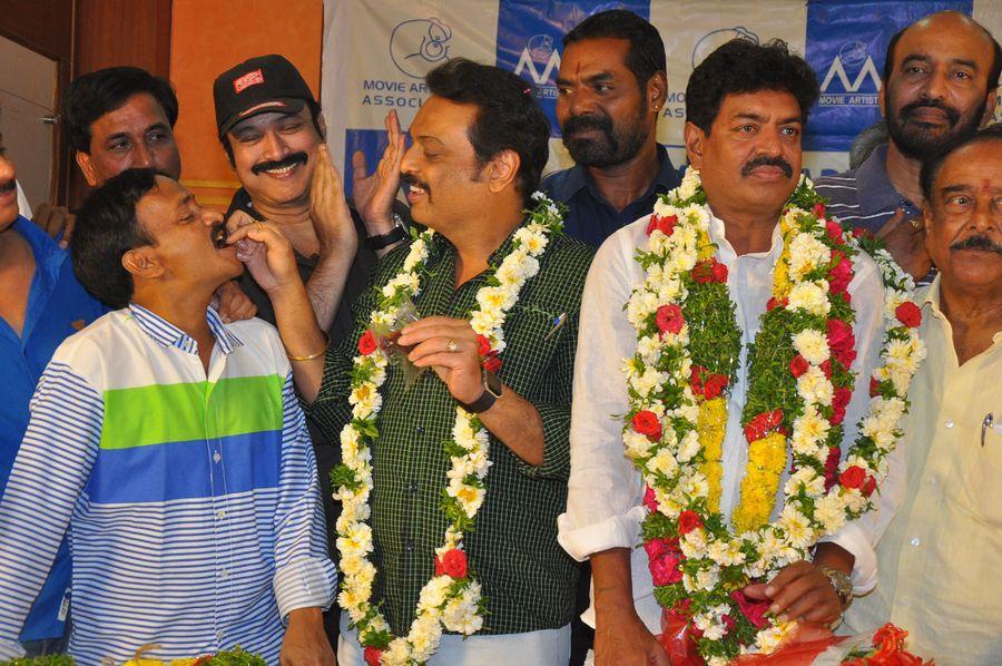 Movie Artists Association Elections Results Photos
