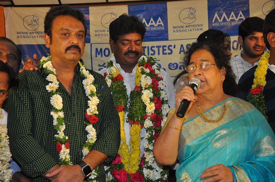 Movie Artists Association Elections Results Photos