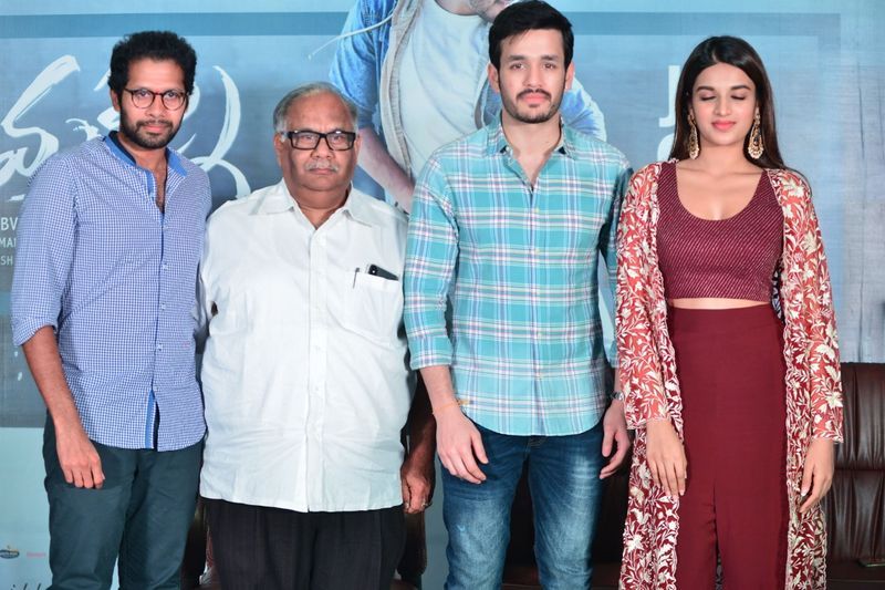 Mr Majnu Press Meet Photos