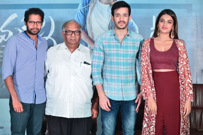 Mr Majnu Press Meet Photos