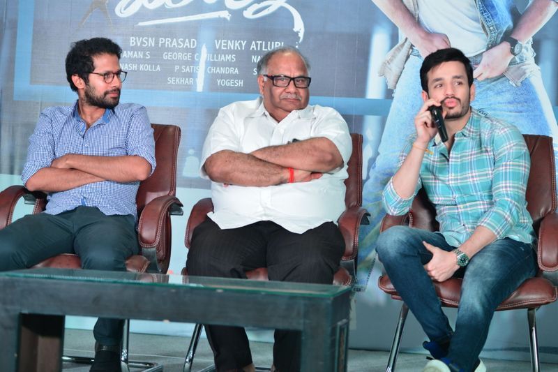 Mr Majnu Press Meet Photos