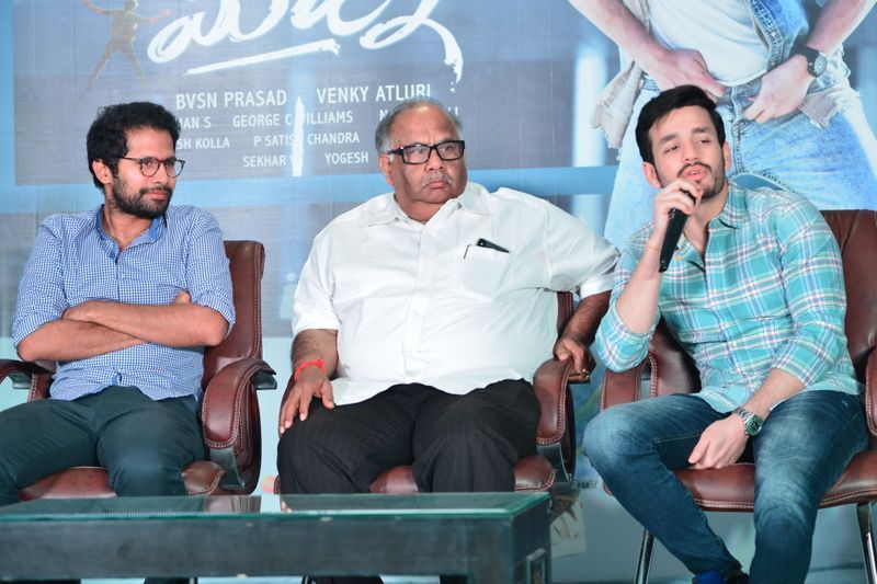 Mr Majnu Press Meet Photos