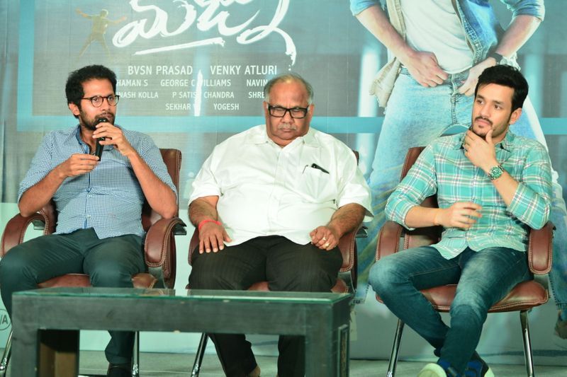 Mr Majnu Press Meet Photos