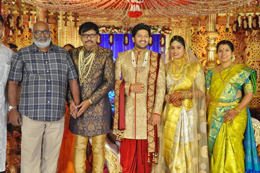 Music Director Koti’s Son Rajeev Reception Photos