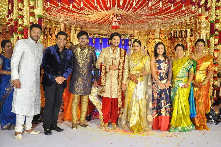 Music Director Koti’s Son Rajeev Reception Photos