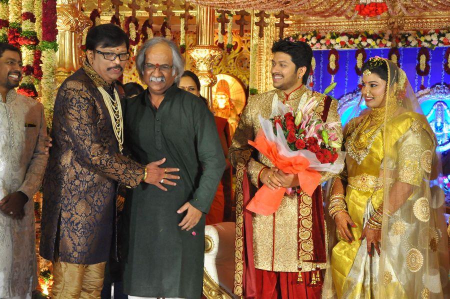 Music Director Koti’s Son Rajeev Reception Photos