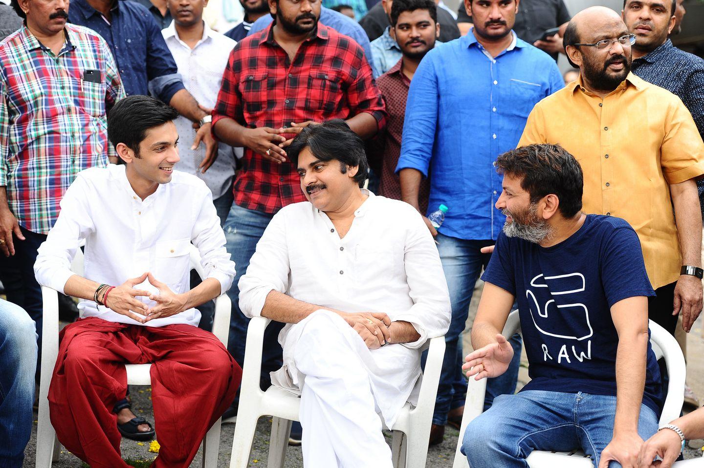 NTR & Trivikram New Movie Launch HD Photos