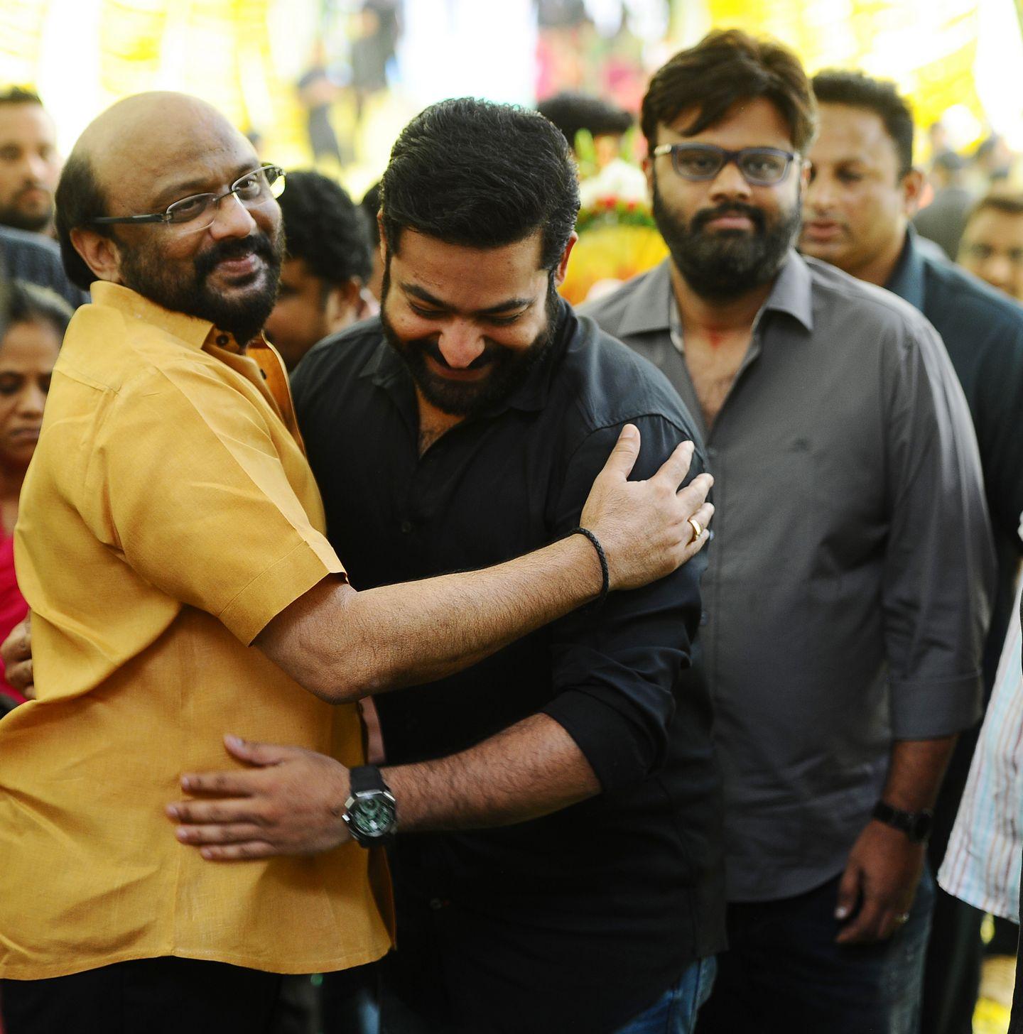 NTR & Trivikram New Movie Launch HD Photos