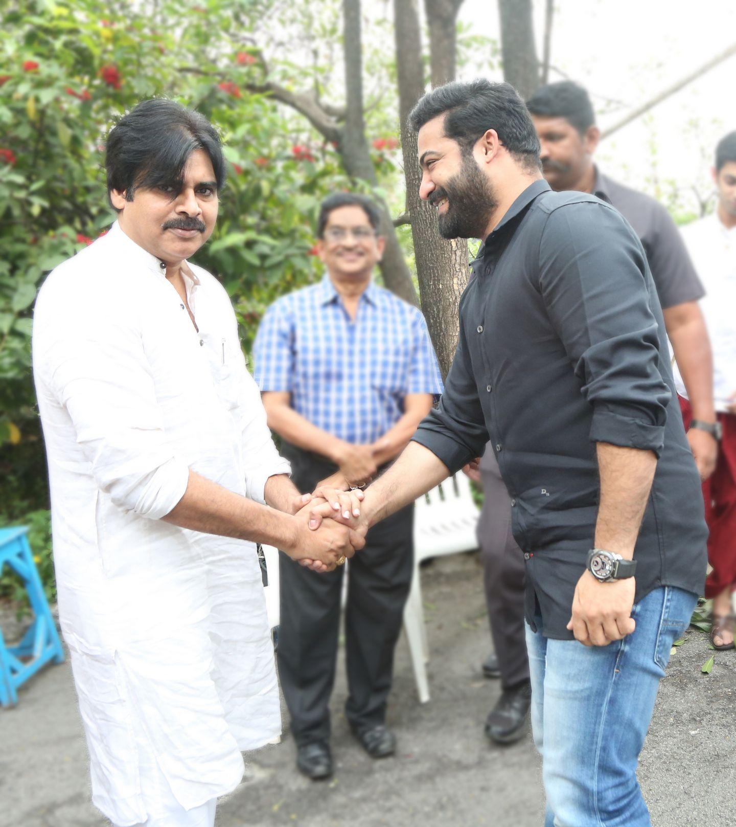 NTR & Trivikram New Movie Launch HD Photos