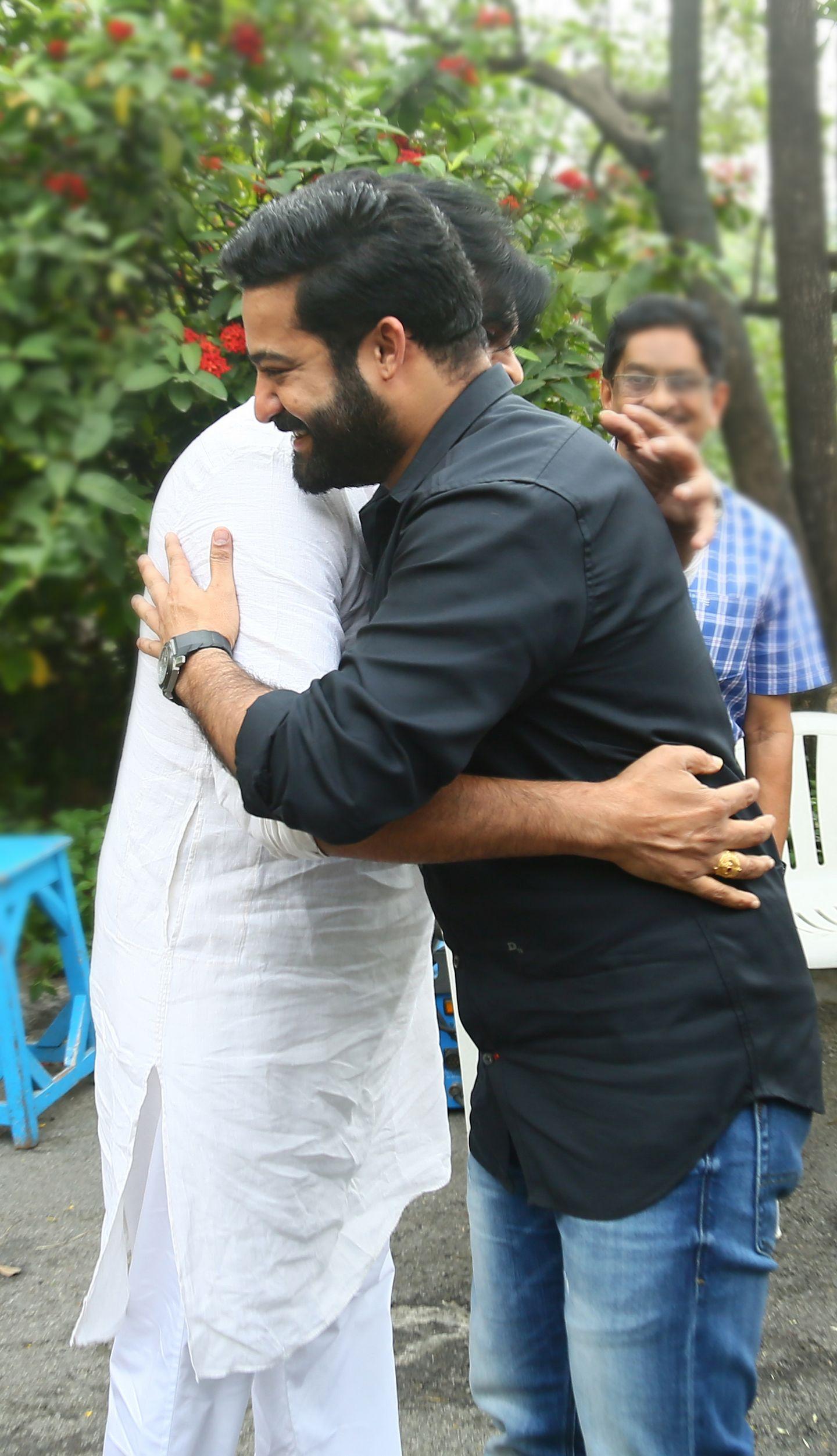 NTR & Trivikram New Movie Launch HD Photos