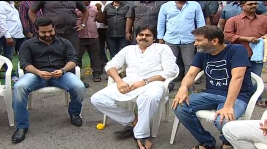 NTR 28 Movie Pooja Ceremony Launch Photos