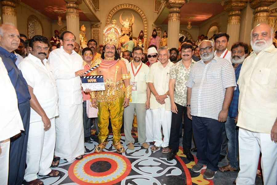 NTR Biopic Movie Launch Event Stills
