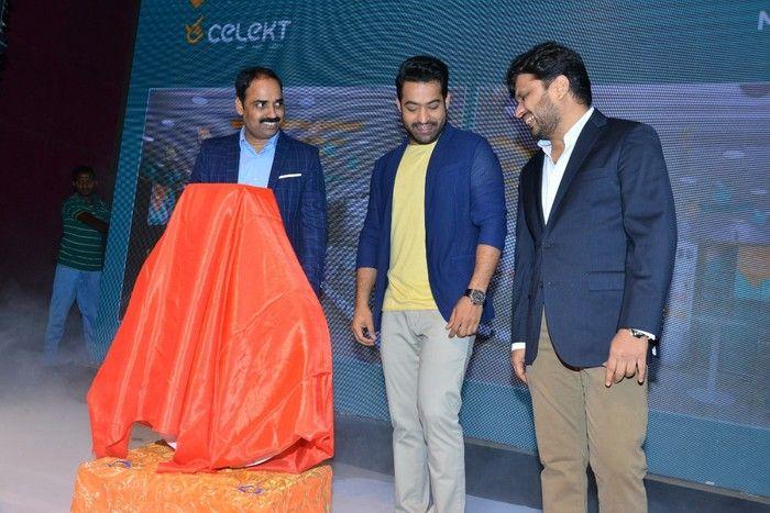 NTR as Celekt Mobiles Brand Ambassador Photos