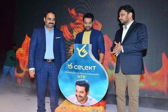 NTR as Celekt Mobiles Brand Ambassador Photos