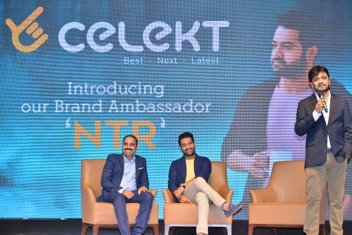 NTR as Celekt Mobiles Brand Ambassador Photos