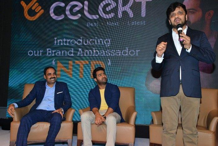 NTR as Celekt Mobiles Brand Ambassador Photos