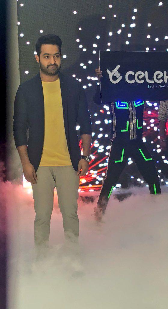 NTR as Celekt Mobiles Brand Ambassador Photos