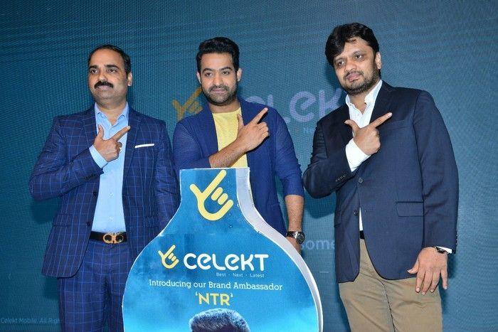 NTR as Celekt Mobiles Brand Ambassador Photos