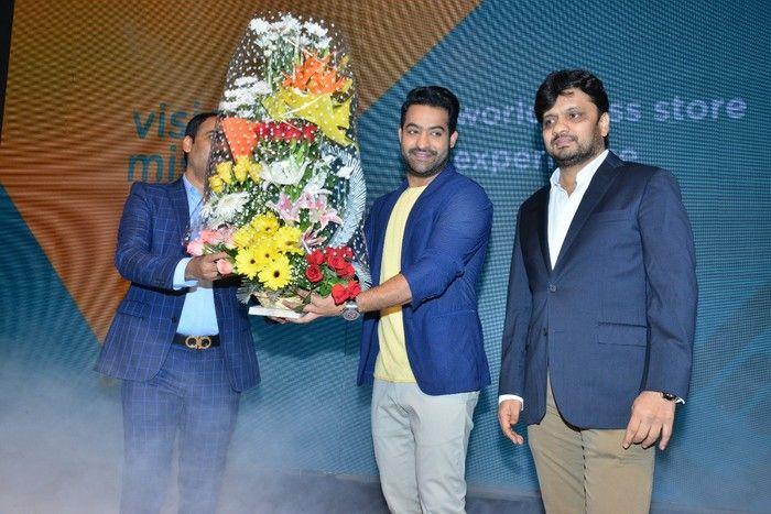 NTR as Celekt Mobiles Brand Ambassador Photos