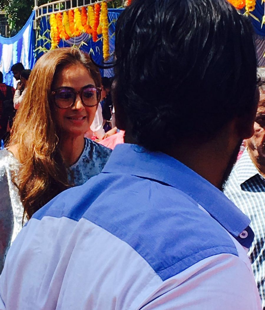 Nadigar Sangam Building Pooja Photos